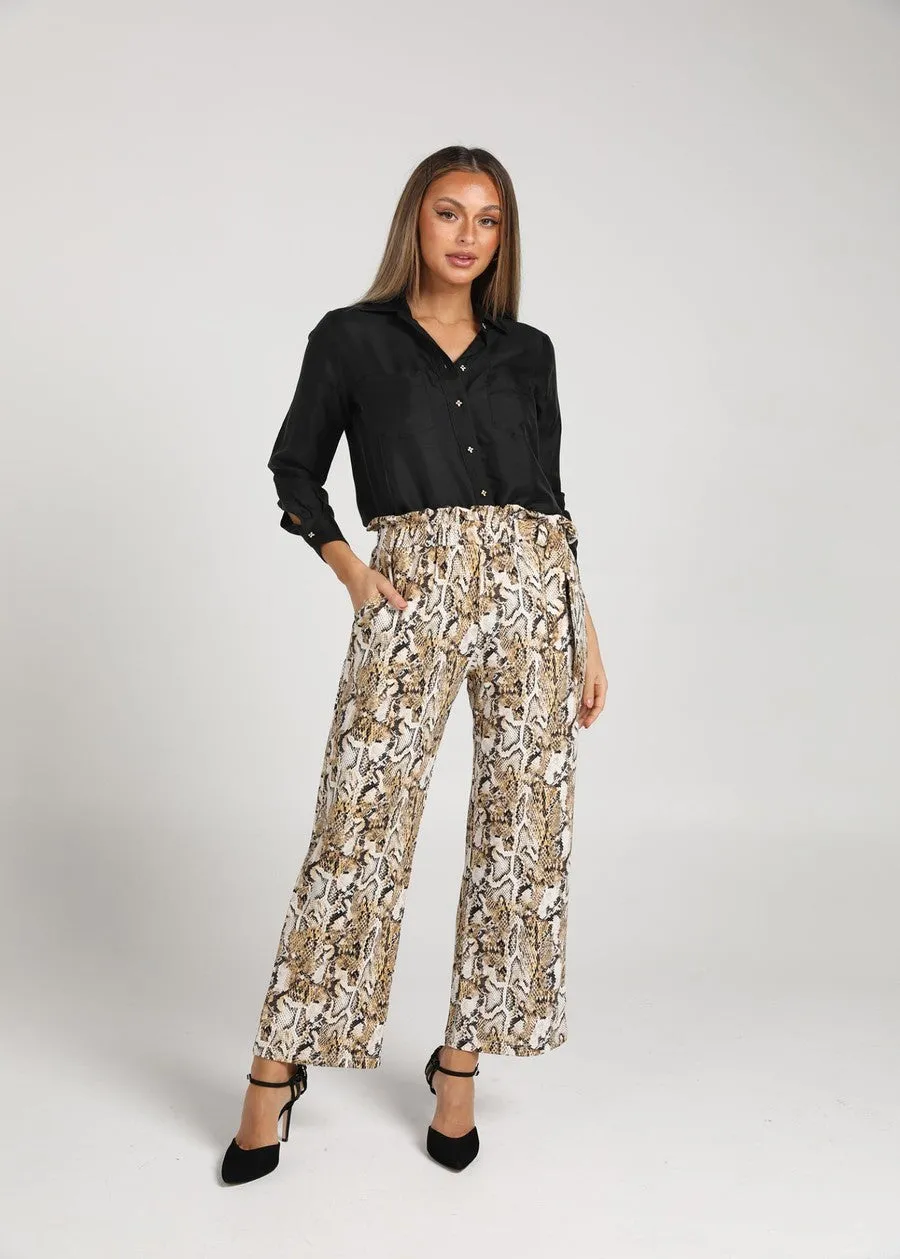 Tyler Bamboo Paperbag Pant