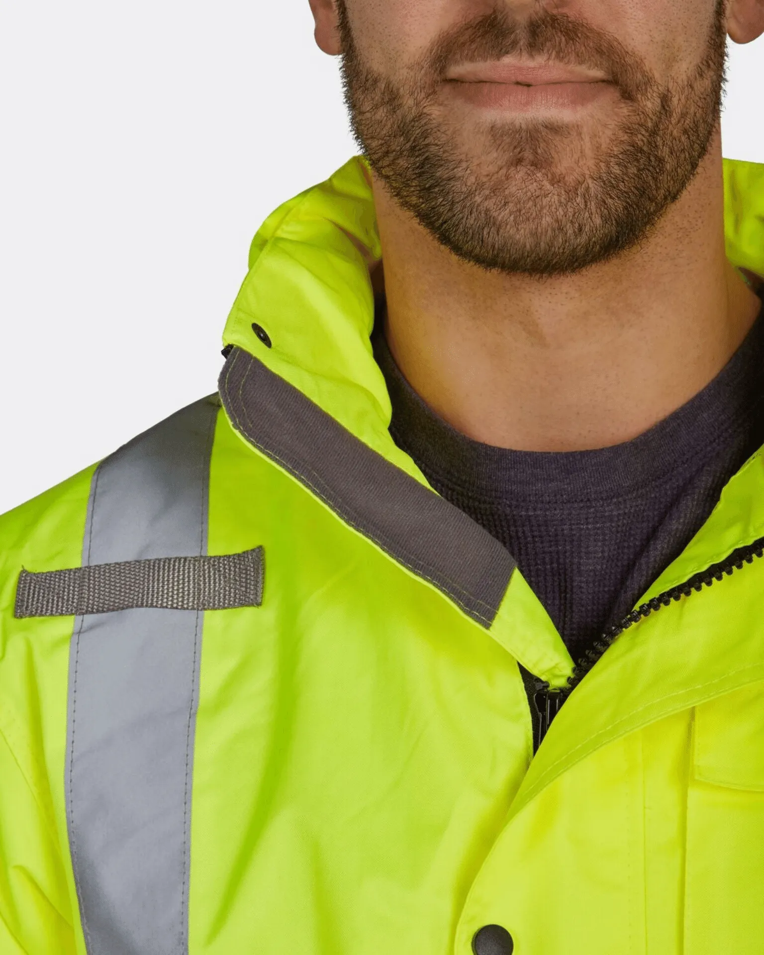 UHVR642 HiVis Rain Jacket