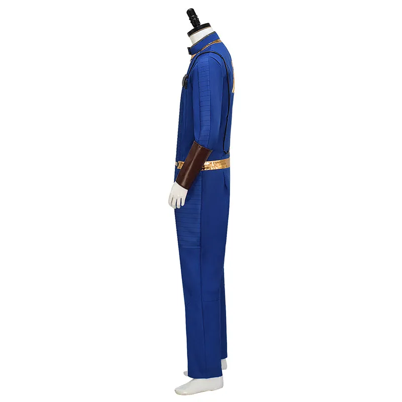 Vault 88 Jumpsuit Fallout Vault Dweller Suit Vault Shelter Cosplay Costume Blue Jumpsuit