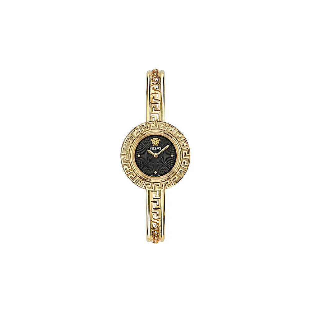 Versace Iconic La Greca Ladies Gold Watch VE8C00524