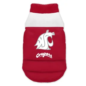 Washington State University Pet Parka Puff Vest