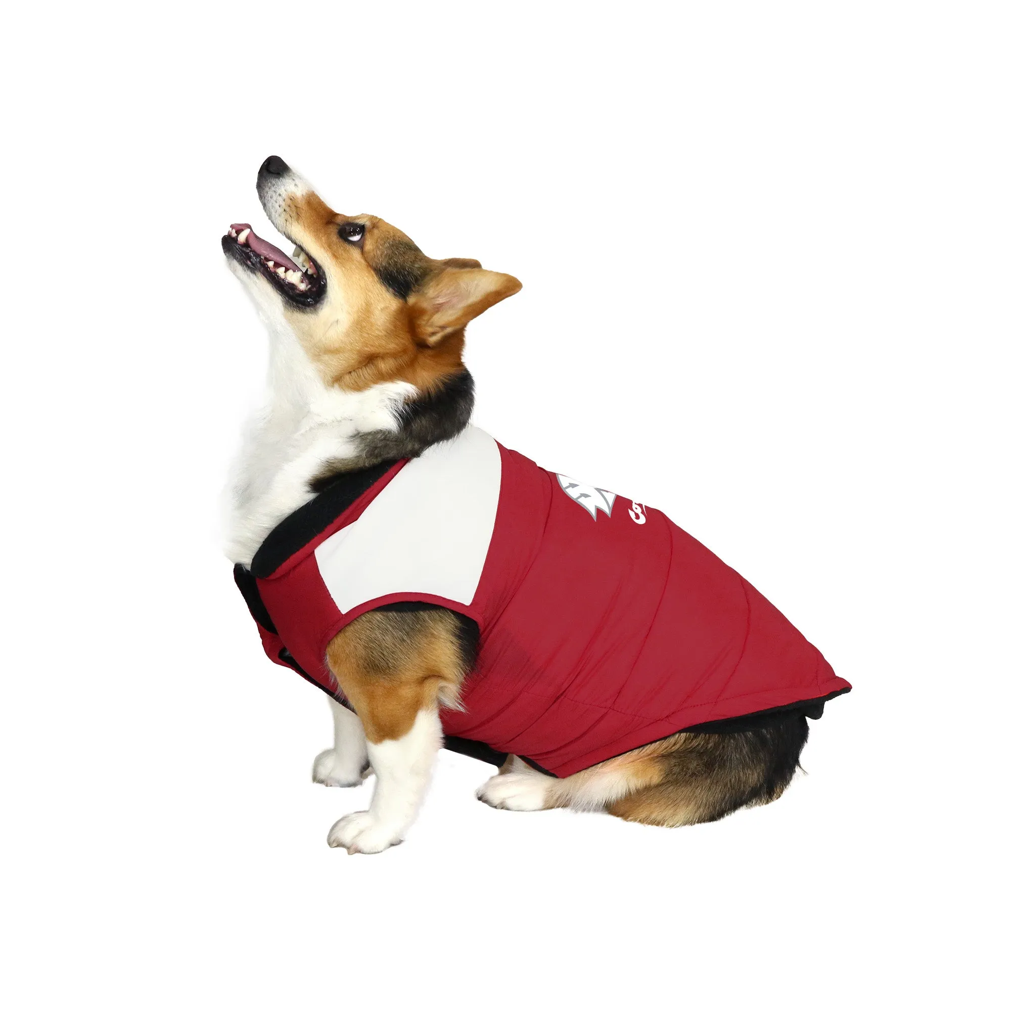 Washington State University Pet Parka Puff Vest