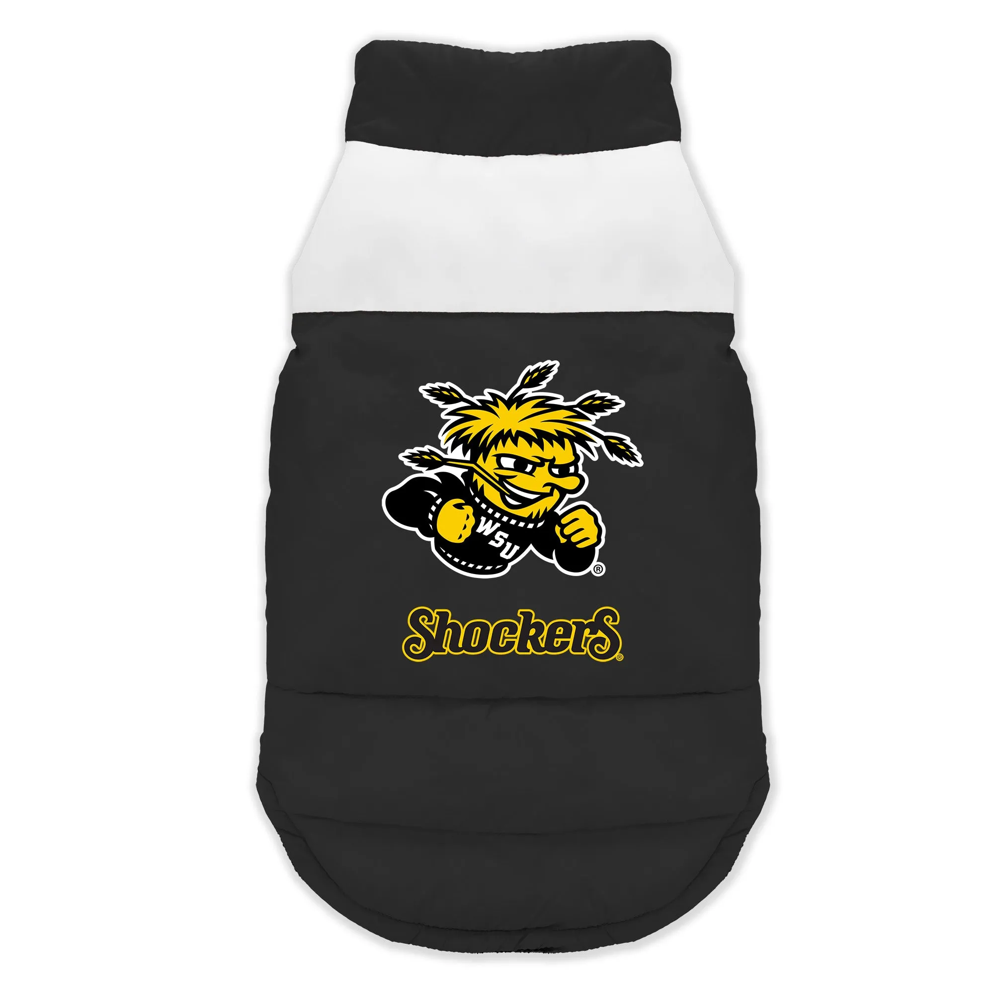 Wichita State University Pet Parka Puff Vest