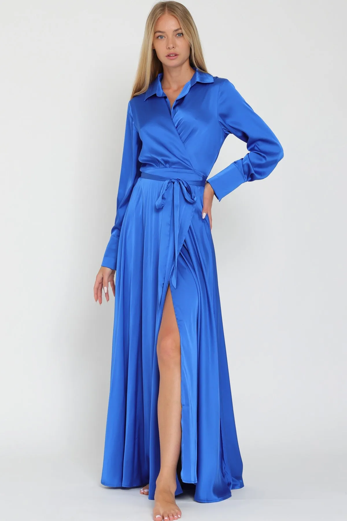 Willow Wrap Maxi Dress