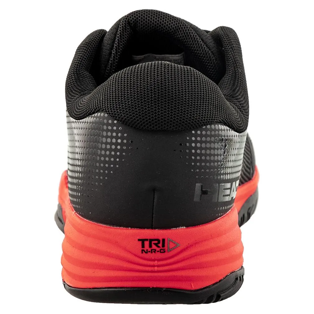 Women's Revolt Evo 2.0 Pickleball Shoes Black and Fiery Coral