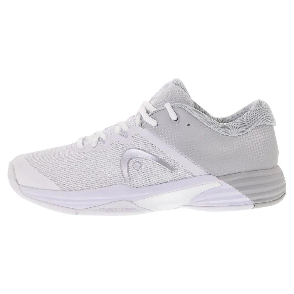 Women's Revolt Evo 2.0 Tennis Shoes White and Grey