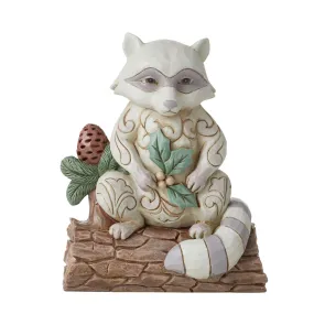 Woodland Racoon Figurine Jim Shore