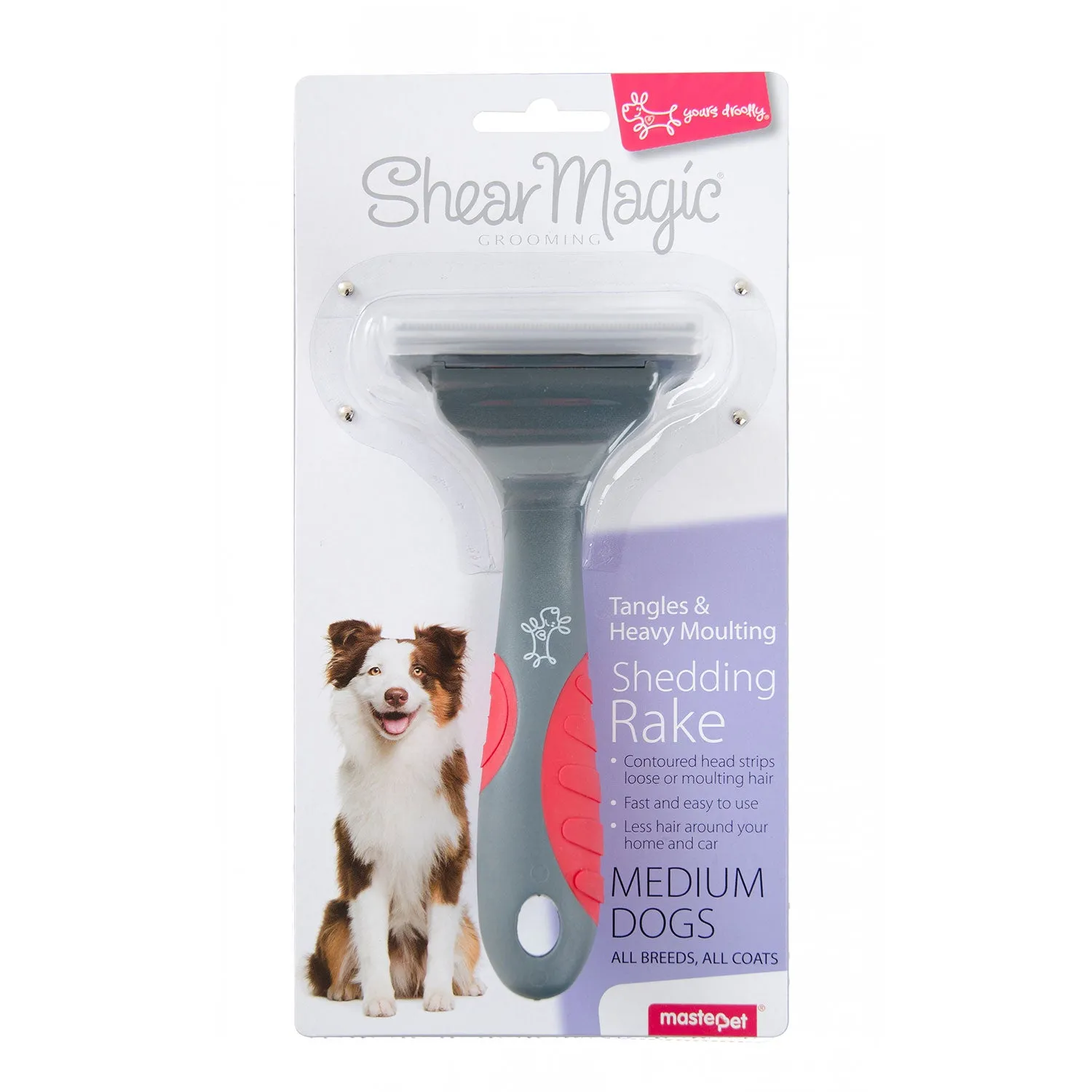 Yours Droolly Shear Magic Shedding Rake