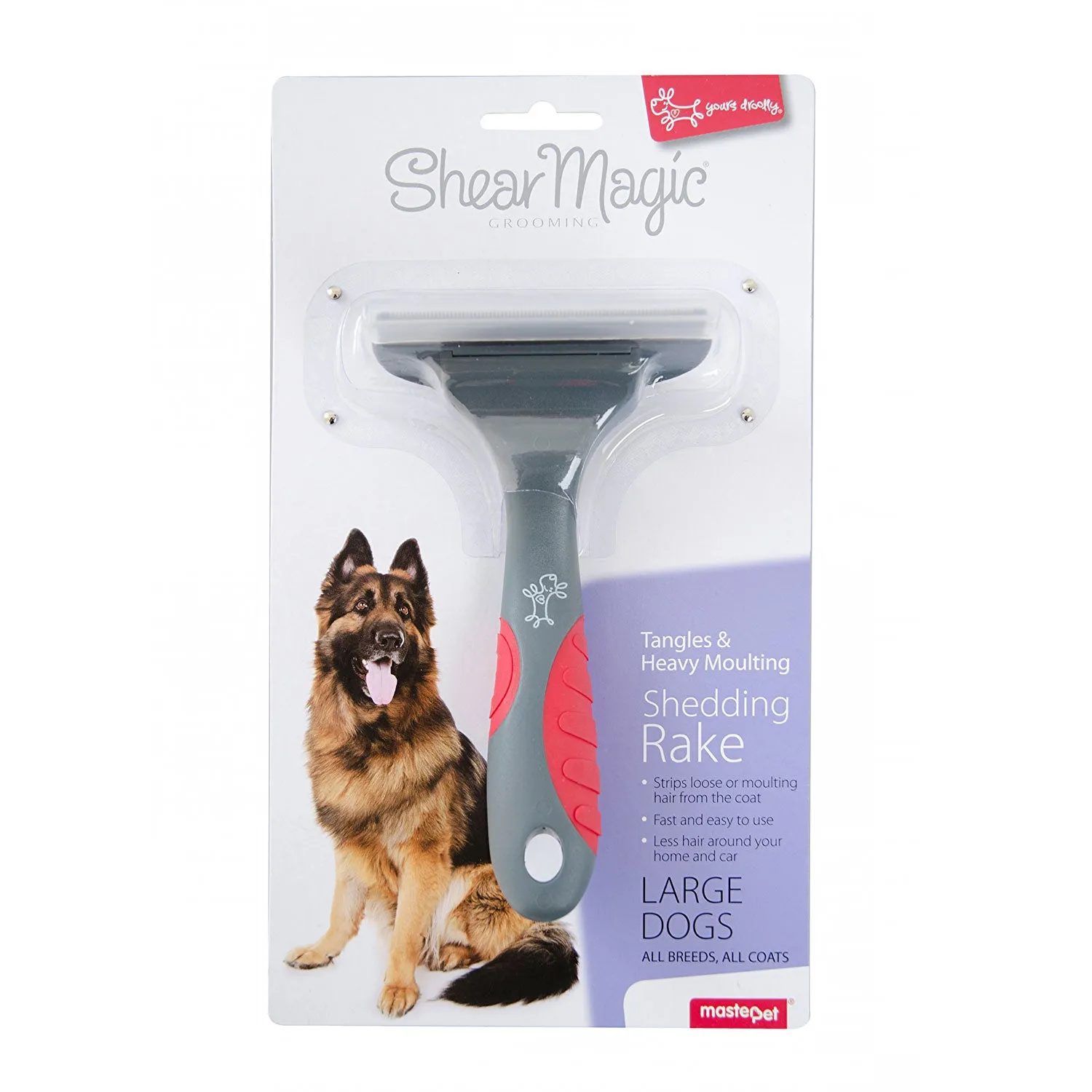 Yours Droolly Shear Magic Shedding Rake