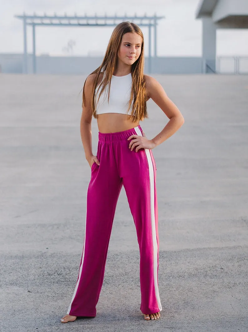 Youth Azalea Zip Track Pant