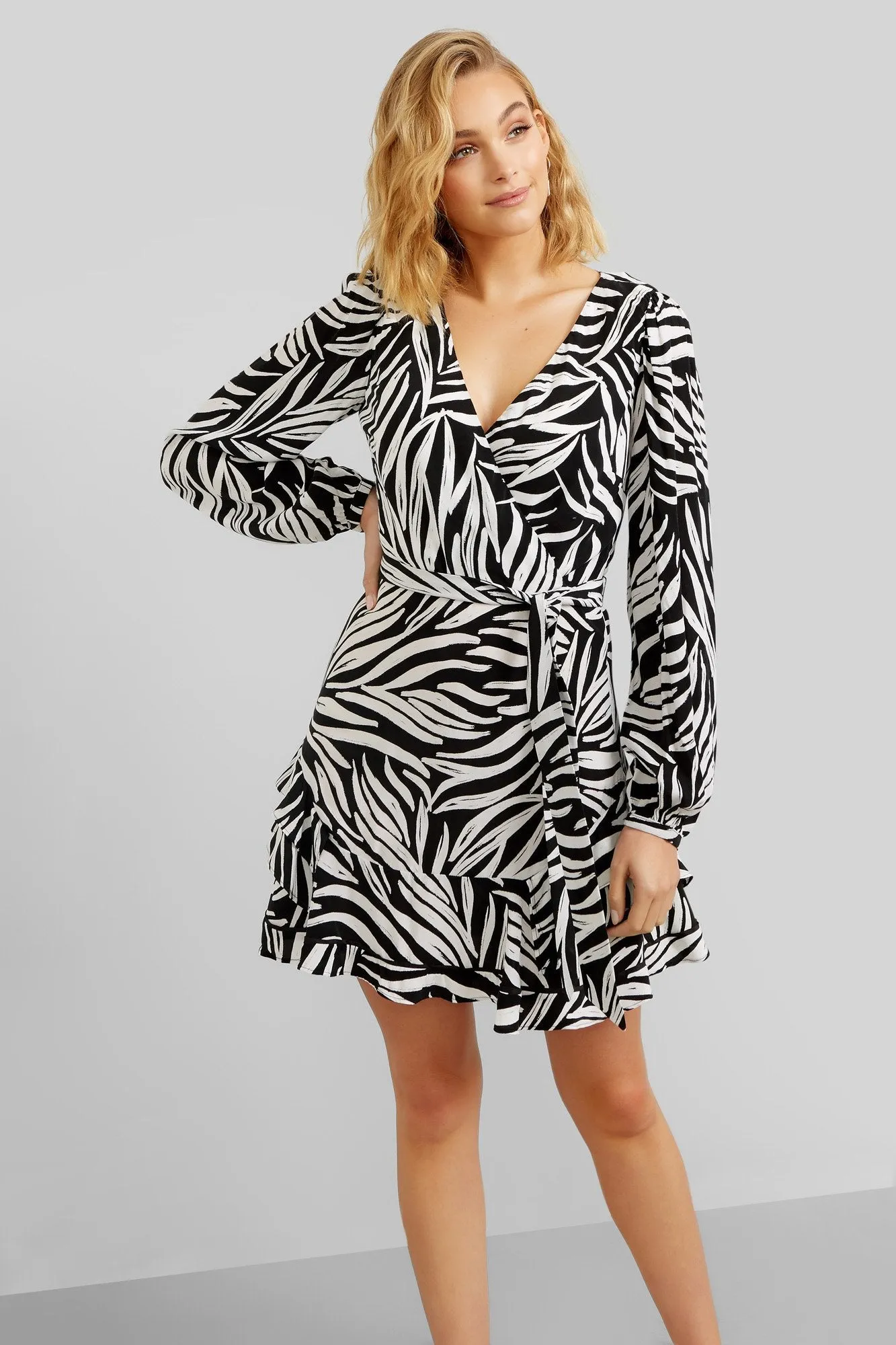 Zebra Mini Dress