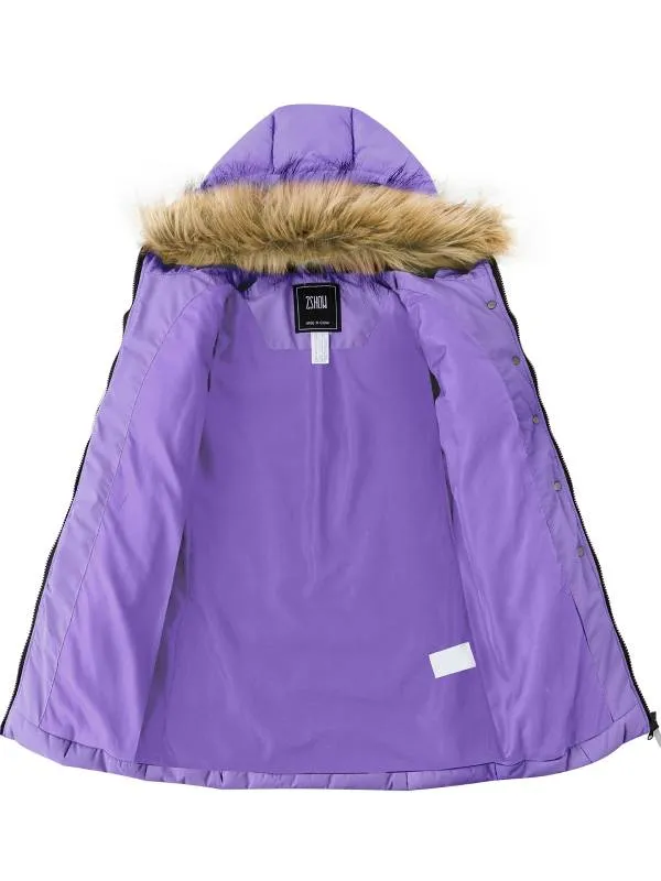 ZSHOW Girls' Long Winter Coat