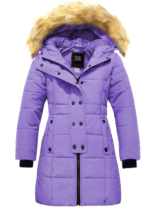 ZSHOW Girls' Long Winter Coat